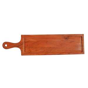 Plateau de service rectangulaire en bois de sheesham pour table à manger Brown-12x8x1.5 pouces - Product Image 3