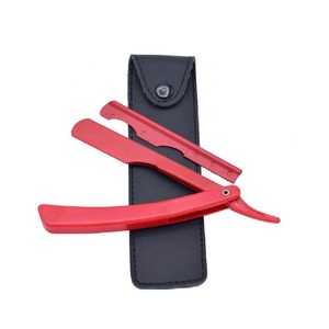 Shave <b>Edge</b> NEW Trends Wood Handle Barber Razor Reusable Single Blade Professional Salon Straight Razor for Body & Face - Product Image 1