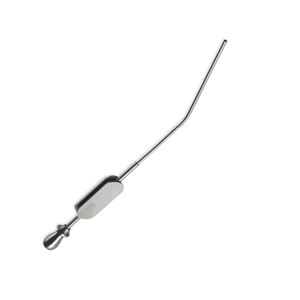 Tube d'aspiration Instrapac Zoellner de qualité supérieure Tube d'aspiration cardiaque chirurgical en acier inoxydable allemand de 18 cm pour la chirurgie - Product Image 2