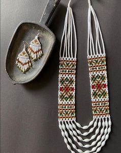 Quality Handicrafts Multi-Long Seed <b>Bead</b> <b>Necklace</b> V-Neck Beadwork Jewelry for Women and <b>Men</b> Ethnic Chain Style Gift - Product Image 5