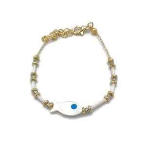 Fashion Charm Evil Eye Perlé pour Bracelet - Product Image 1