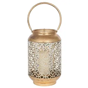 Best Seller Set of 2 Decorative Metal <b>Candle</b> <b>Holders</b> <b>Lanterns</b> Jars for Wedding Home Use Premium Quality Metal <b>Candle</b> Accessories - Product Image 2