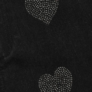 Shorts en jean pour femmes avec broderie de strass personnalisée, prix bas, haute qualité, shorts décontractés vintage d'été pour femmes - Product Image 5