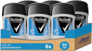 Desodorante en Barra REXONA Men Cobalt Dry 50 ml, Paquete de 6 - Product Image 6