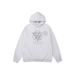 เสื้อฮู้ดสตรีทแวร์ผู้ชาย แฟชั่นทันสมัย ผ้าฝ้ายฟลีซ 100% แห้งเร็ว ระบายอากาศดี มีกระเป๋าเสื้อ ออกแบบได้ตามต้องการ - Product Image 6