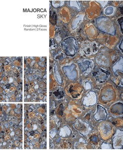 Azulejos de Porcelana Esmaltados con Acabado Brillante de Alta Calidad de MAJORCA - Product Image 1