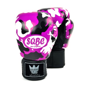 Guantes de boxeo de cuero OEM Guantes de entrenamiento de kickboxing de alta calidad y guantes deportivos de artes marciales Muaythai para niños - Product Image 2