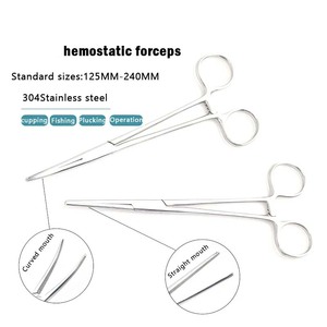 Botas Protector de equitación Pinzas hemostáticas ajustables Alicates de acero inoxidable Pinzas rectas curvas Paws Claws Horse - Product Image 2