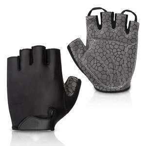 Gants demi-doigts rembourrés conçus pour le confort dans l'entraînement en salle de sport Fitness cyclisme entraînement conduite sportive et activités de plein air - Product Image 5