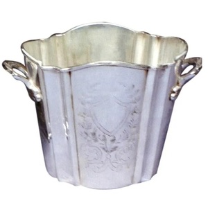 Bacs à boissons vintage faits à la main refroidisseur de têtes de renne en métal de qualité supérieure Champagn - Product Image 2