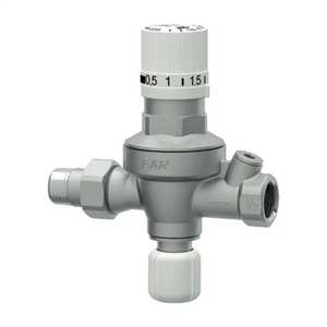 Pieza de 1/2'' FAR 2105 12 para Sistemas HVAC Automáticos, Preajustable con Perilla - Product Image 1