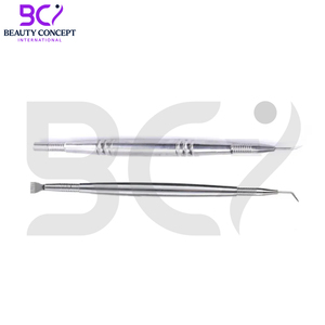 Nouveauté, outil de soin de beauté de qualité supérieure à double extrémité personnalisé, extension de cils en acier inoxydable, derniers outils de levage, crème - Product Image 2