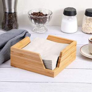 Moderno Servilletero de Madera, Elegante Accesorio de Mesa para Cafeterías, Restaurantes, Hoteles y Decoración Profesional de Comedores, Procedente de la India - Product Image 4