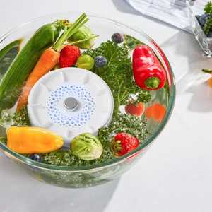 Lave-fruits et légumes portable à ultrasons, rechargeable par USB, purificateur ionique pour la préparation culinaire - Product Image 2