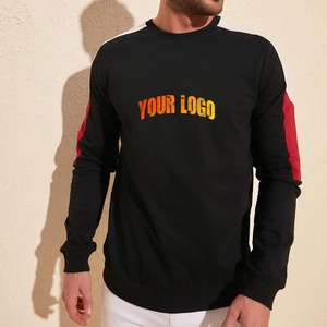 Custom <b>Men</b> Sweatshirt Boxy Fitting Round Neck Cotton Street wear Sweatshirt Clothing Manufacturer Crew neck Winter Shirt - Product Image 5