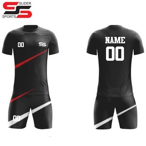 Maillot de football imprimé par sublimation, maillots de football à séchage rapide et avec logo personnalisé, kits de football uniformes - Product Image 5