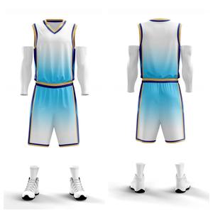 Men's & Kids Double-Sided Basketball Jersey Quick-Dry Sport Uniform Breathable Set Printed Style Wearable for Basketball Players - Product Image 2