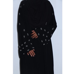 WS International Traditionnel Musulman Modeste Usure-Couches Brodé Lilas Nida Abaya Dubaï Jilbab Vente Chaude Khimar Burka Thobe - Product Image 4