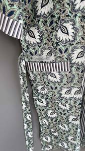 Boho Floral Cotton Kimono Robe <b>Lightweight</b> Lounge Wear <b>Dressing</b> <b>Gown</b> - Product Image 3