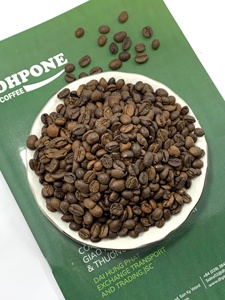 DHPONE Coffee Arabica Roasted Coffee <b>Beans</b> with Medium Roasted Type Caffeinated Whole <b>Beans</b> Coffee From Vietnam in PE Bag - Product Image 3