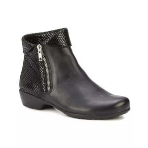 Stivaletti Chelsea da Donna Emmy con Tacco Alto, Chiusura Slip-On, Fodera in Rete Traspirante, Fantasia Leopardata, Autunno - Product Image 1