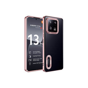 Funda de Silicona Color Oro Rosa con Protección de Cámara y Logotipo de la Serie Omega para Xiaomi Mi 13 Pro, Poco X4 Pro 5G, Poco M4 5G, A53 7 - Product Image 1
