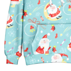 Adultos Ropa de invierno Hombres Thermal Pullover Hoodies Calidad superior Hecho Diseño personalizado Hombres Pullover Sudaderas CON CAPUCHA DE Navidad - Product Image 3