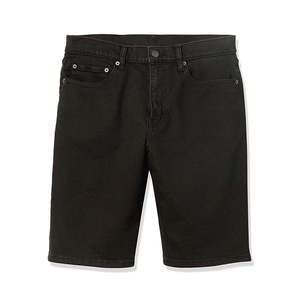 <b>Men</b> Summer Casual Solid 100% Polyester <b>Vintage</b> Washed Oversized Denim <b>Shorts</b> Quick Dry Oxford Fabric - Product Image 1