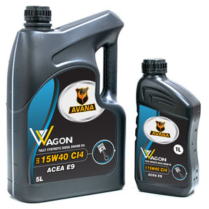 Huiles de moteur diesel Avana Lubricants 0W40 CI4, vente en gros de lubrifiants automobiles, formule avancée, véhicules lourds - Product Image 2