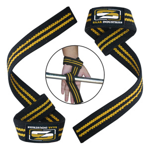 Sangles réglables en coton et néoprène les plus vendues, unisexes, pour haltérophiles, prix raisonnable, couleurs et logos personnalisés, utilisation en salle de sport - Product Image 1