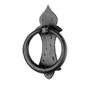 Nuevo Timbre de Puerta de Metal con Acabado Negro Rústico, Timbre de Puerta de Alta Calidad para Decoración de Hogar, Hotel y Villas - Product Image 3