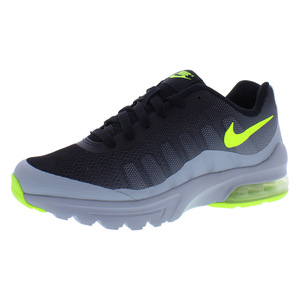 Nike Air Max InVigor PS รองเท้าเด็กชายสี: เทา/มะนาว100% แท้ - Product Image 1