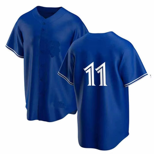 Camisetas de Béisbol Transpirables Hechas a Medida Profesionales, 100% Poliéster, Secado Rápido, Alta Calidad, Venta al Por Mayor, Unisex, Personalizadas OEM ODM - Product Image 5