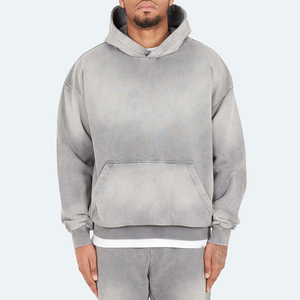 cotton blended Acid Wash <b>Hoodie</b> Winter Fleece <b>Soft</b> Touch Fabric Oversized Stylish Daily Use Men Hoodies - Product Image 1