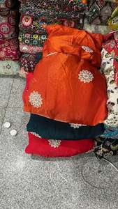 Rouleau de tissu 100 % polyester en gros pour la fabrication de rideaux, résistant aux plis, durable, teint et brodé pour accessoires - Product Image 2