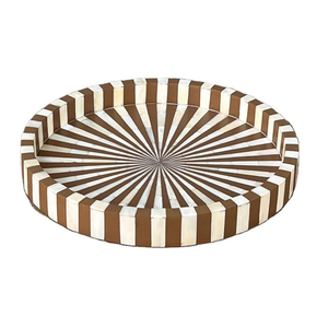 Vase de table rectangulaire en incrustation d'os, fait à la main, écologique, durable, design Art Déco, multi-usages et fonctionnel - Product Image 1