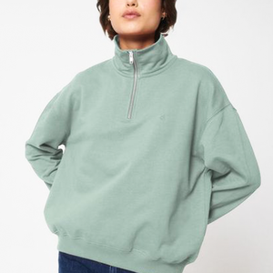 Vente chaude d'usine Français Heavy Puff Print brodé Unisexe Logo personnalisé Terry Blank Sweats à capuche et sweat-shirt pour femmes avec fermeture éclair - Product Image 1