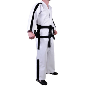 Uniformes de Karate Profesionales de Alta Calidad, Conjuntos Frontales Personalizados, Uniformes de Taekwondo Unisex Lisos, Ajustados y de Secado Rápido - Product Image 2