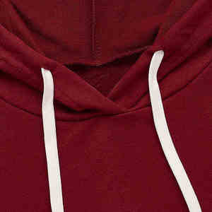 Ventes en gros de manteaux d'hiver légers de style décontracté pour femmes, manches longues, haut court avec impression de logo personnalisé, design de sweat à capuche en polaire - Product Image 3