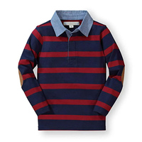 Maillot de rugby pour homme personnalisé de haute qualité, respirant, 100% coton, manches régulières, tricoté, séchage rapide