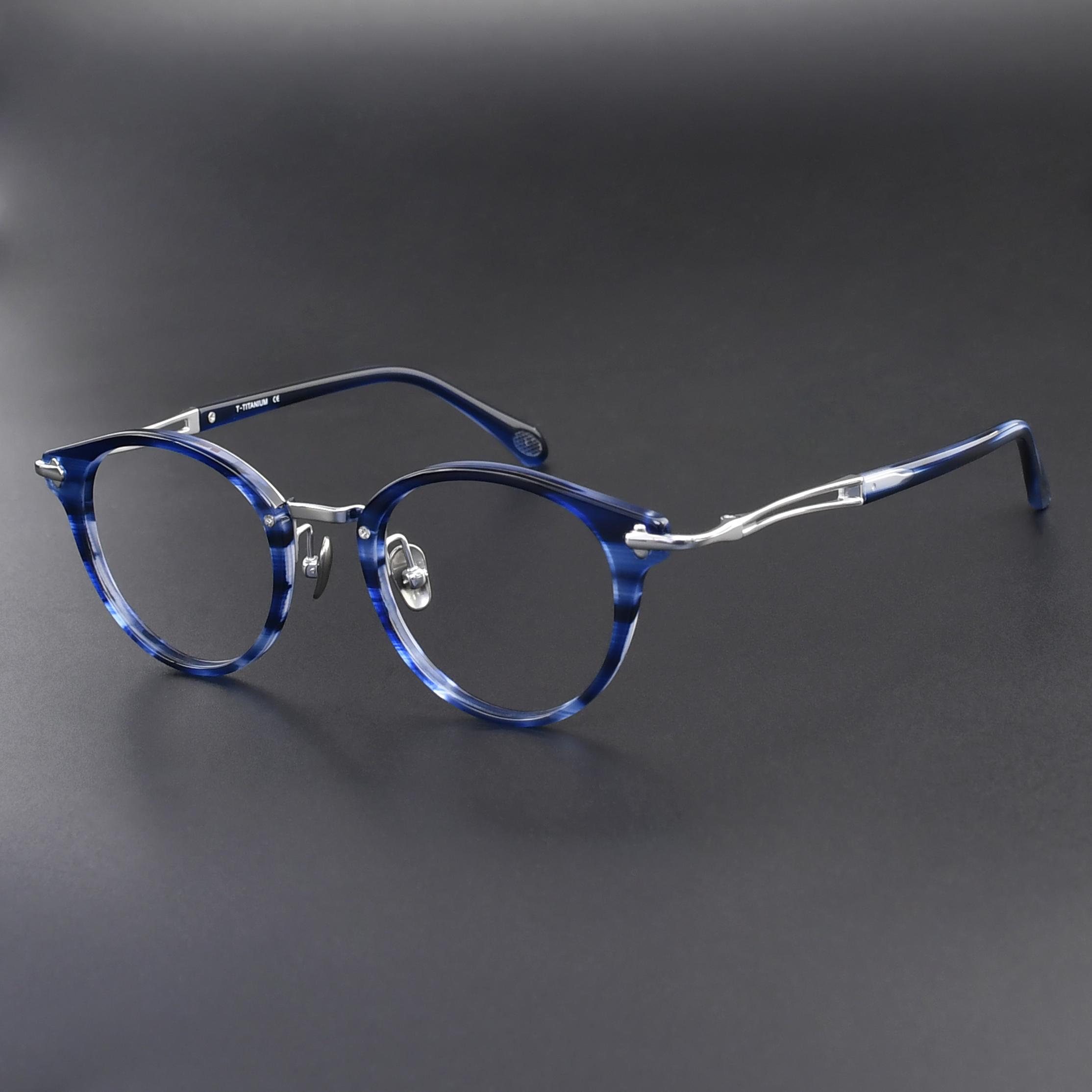 C2 Blue stripe silver