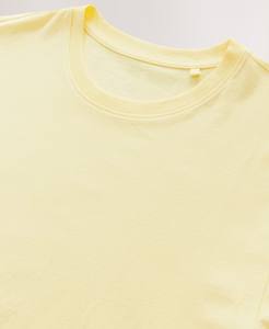 Nouveau design respirant t-shirts pour hommes vêtements goutte épaule hommes chemises col rond manches courtes couleur citron coupe régulière entraînement - Product Image 4