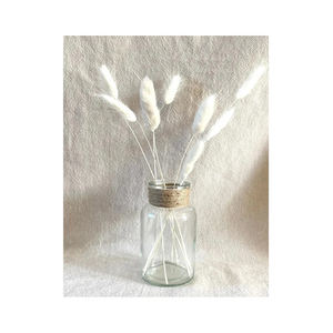 Jarrón de cristal de botella moderno de la mejor calidad con yute para decoración del hogar - Product Image 1