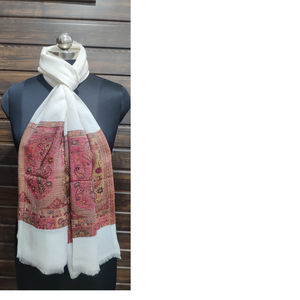 Châles en laine angora tissés à la main personnalisés en taille 40*80 pouces disponibles dans une grande variété de modèles sur mesure - Product Image 1