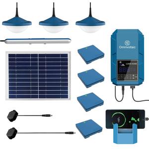 Sistema Solar para el Hogar, Kit Completo de Energía Solar para Iluminación de Casas, Carga de Teléfonos y Uso de Pequeños Electrodomésticos, Mejor Precio - Product Image 3