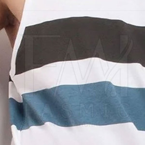 Camisetas sin mangas personalizadas de alta calidad para hombres para entrenamientos deportivos Camiseta de gimnasio de calidad para correr Precio competitivo con patrón en blanco - Product Image 5