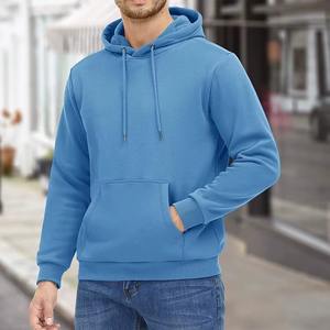 High Quality Men's Hoodies Streetwear Pullover Wholesale Custom Breathable <b>Printed</b> Men Hoodies Hooded - Product Image 2
