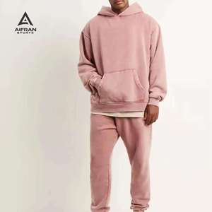 Sudadera con Capucha AIFRAN 3D con Logotipo de Silicona para Hombre, Ropa Urbana de Lujo, Gruesa, Estampado de Alta Densidad, Sudadera de Forro Polar, Ropa Deportiva Personalizada - Product Image 1