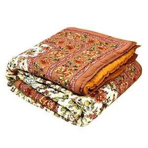 Handmade <b>Vintage</b> Lightweight Reversible <b>Vintage</b> Kantha <b>Quilt</b> Handmade Washable Cotton Simple Style for Hotel Home Use - Product Image 1