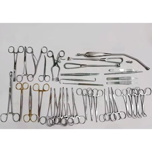 Juego de 34 Piezas de Instrumentos Quirúrgicos Ortopédicos para Traqueotomía - Product Image 1